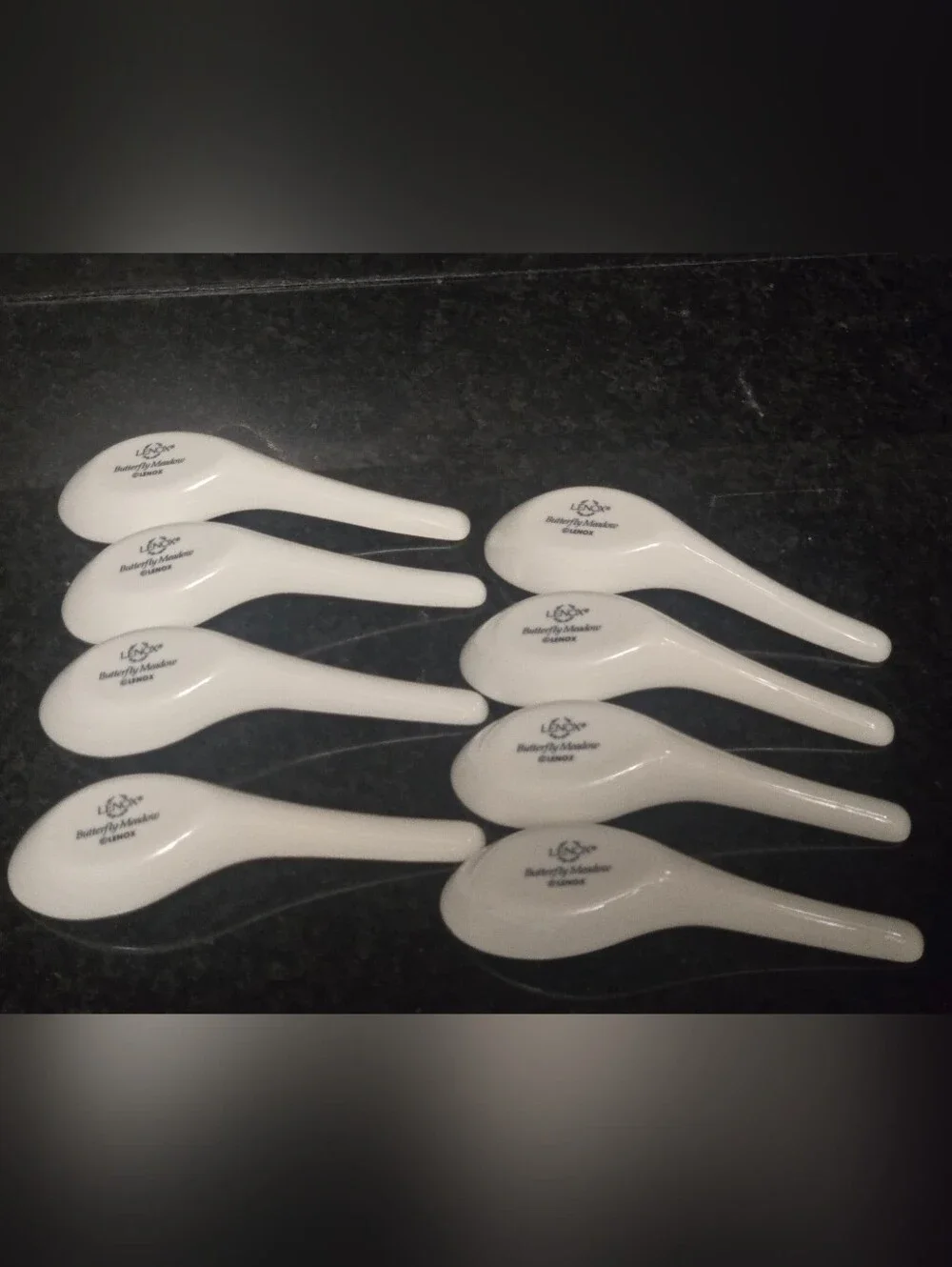 Lenox Butterfly Meadow Soup Spoon Set Of 8